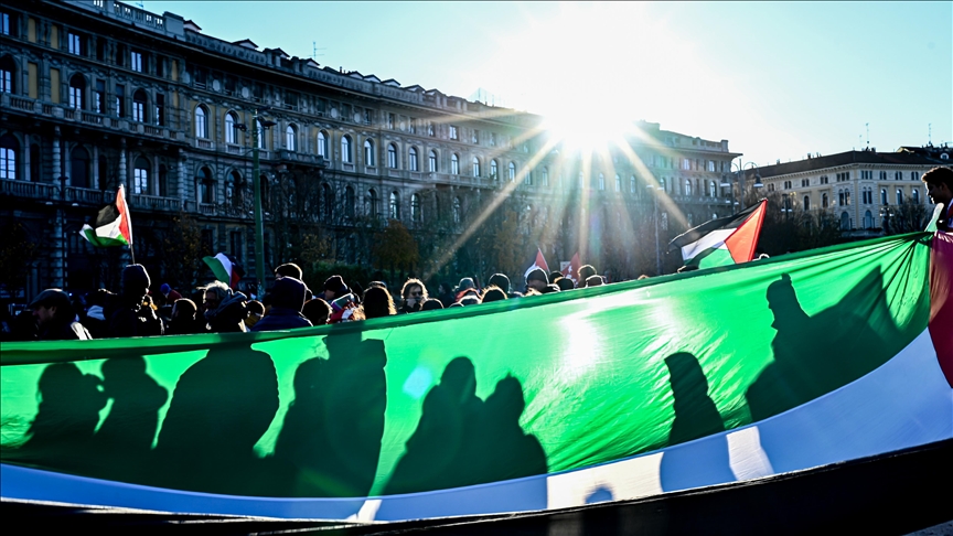 Italian opposition demands recognition of Palestine, condemns Israeli massacres in Gaza