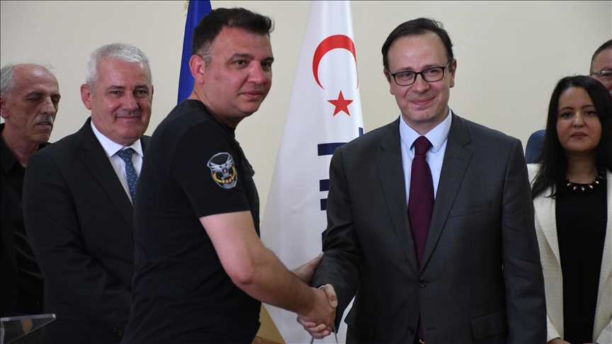 TİKA ve EGM, Kosovalı polislere "önemli kişileri koruma eğitimi" verdi