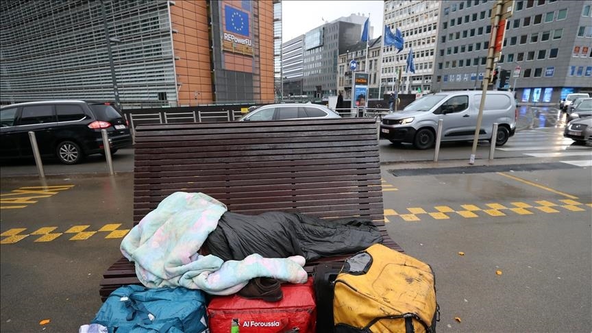 Belgique : Près de 10 000 SDF à Bruxelles, une hausse de 25 % depuis 2022