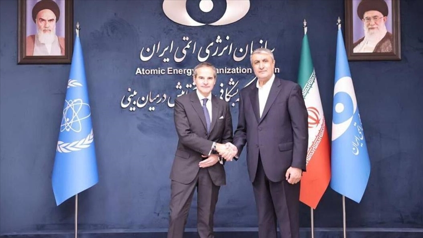 دیدار گروسی با رئیس سازمان انرژی اتمی ایران