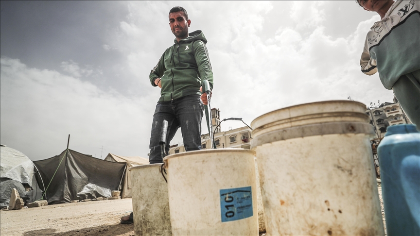 Water supply restored to 1 million Palestinians in Gaza City after 2-week interruption Water supply restored to 1 million Palestinians in Gaza City after 2-week interruption