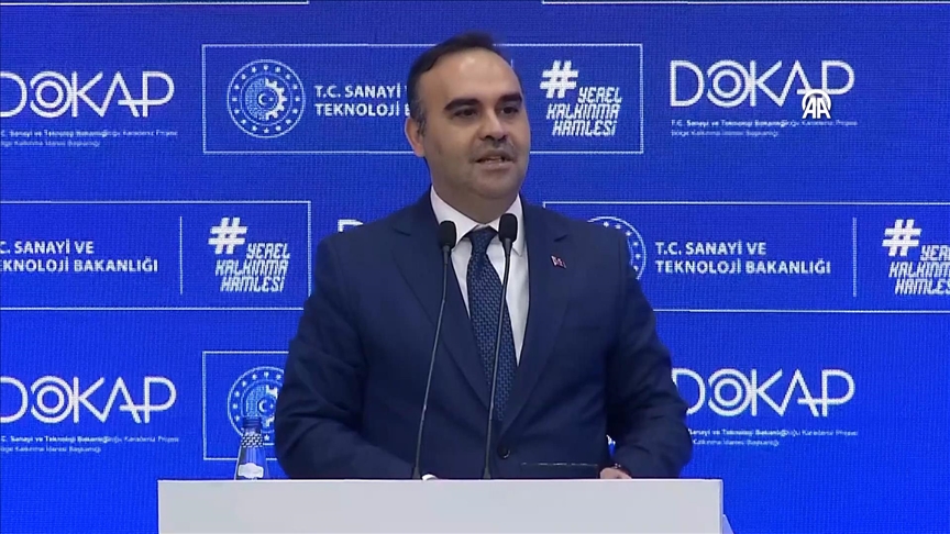 Sanayi ve Teknoloji Bakanı Kacır: 5 yıllık dönemde hayata geçirilecek 158 proje için 394 milyar lira kaynak aktaracağız