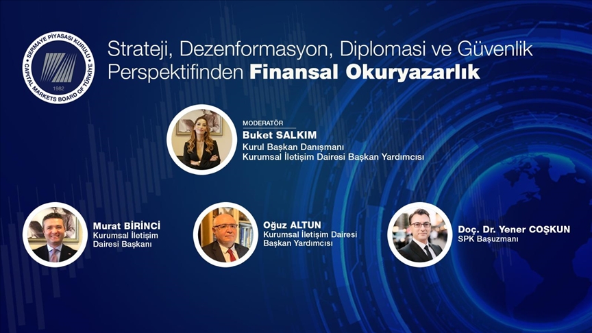 SPK’dan jandarmaya "Strateji, Dezenformasyon, Diplomasi ve Güvenlik Perspektifinden Finansal Okuryazarlık" semineri