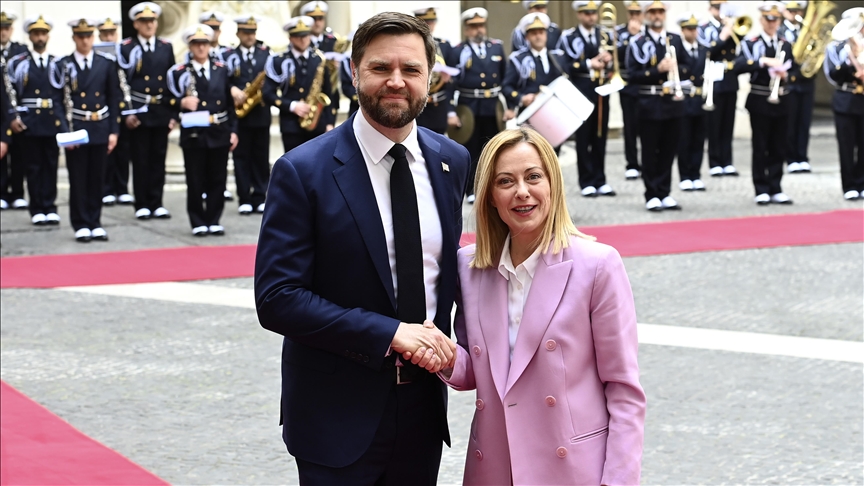 Meloni dhe Vance takohen në Romë për të diskutuar marrëdhëniet Itali-SHBA