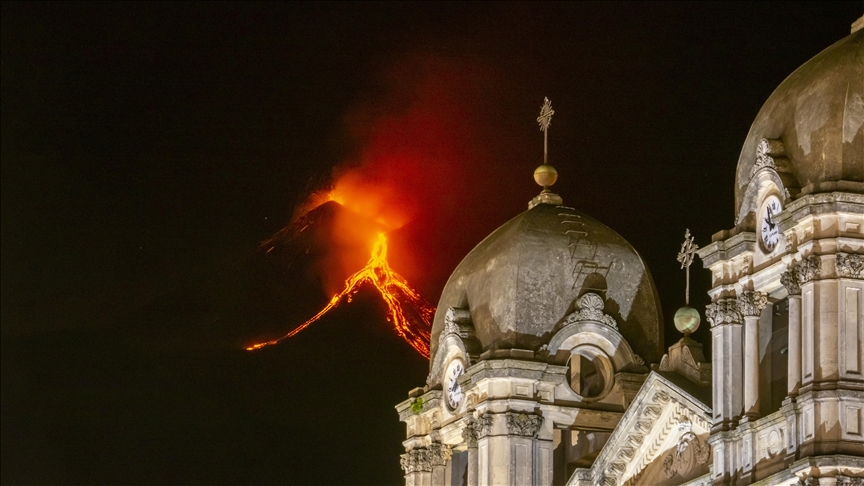 Sicily's Mount Etna erupts again, spews ash and lava Sicily's Mount Etna erupts again, spews ash and lava
