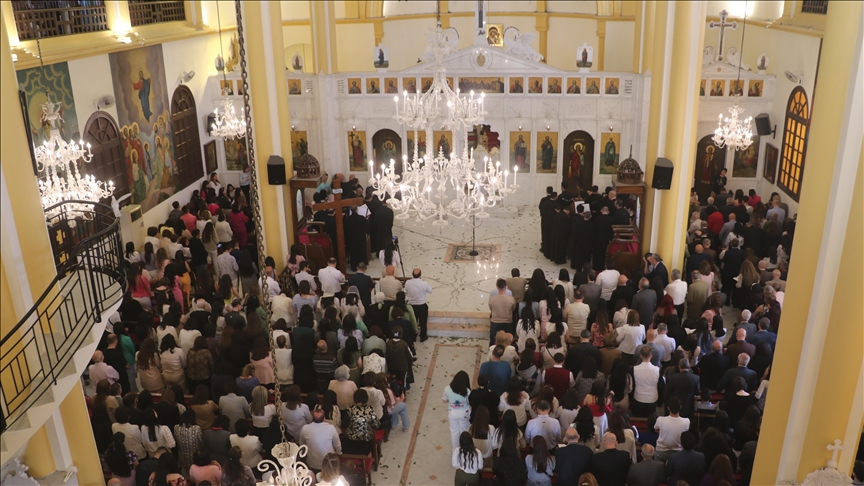 Churches across Syria celebrate Easter with joyful services