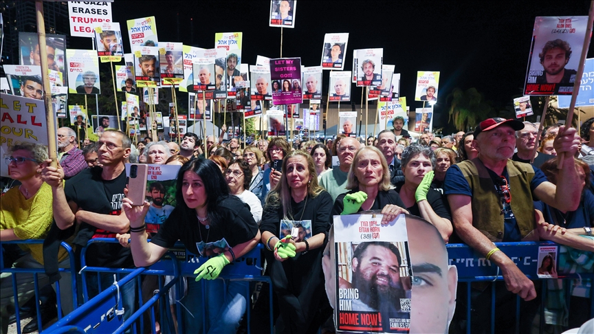 Pressure mounts on Netanyahu as 143,000 Israelis demand return of hostages, end to Gaza war