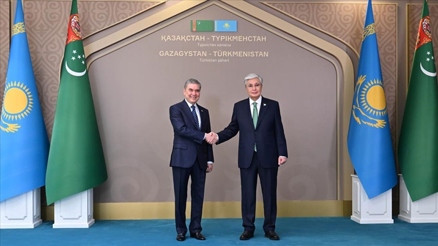 Kazakistan ve Türkmenistan, doğal gaz alanında ortaklığı genişletmeyi planlıyor