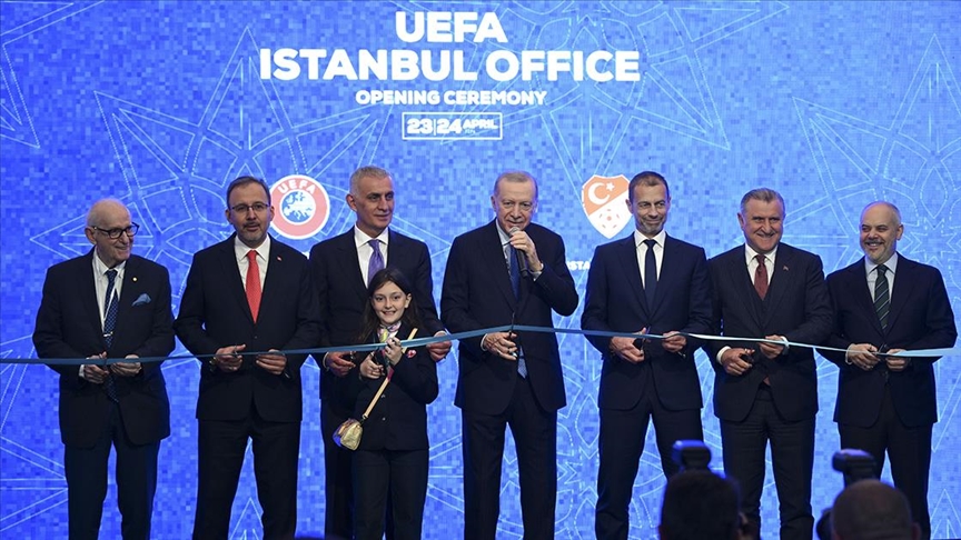 UEFA İstanbul Ofisi açıldı