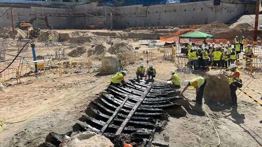 500-year-old ship found beneath Barcelona parking lot development