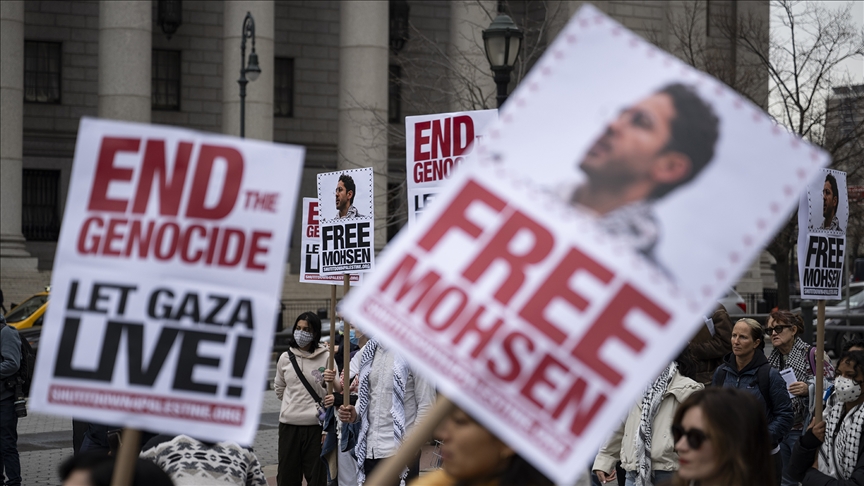 ABD'de yargıç, gözaltındaki Filistin destekçisi Mahdawi'nin eyalet dışına çıkarılması yasağını uzattı