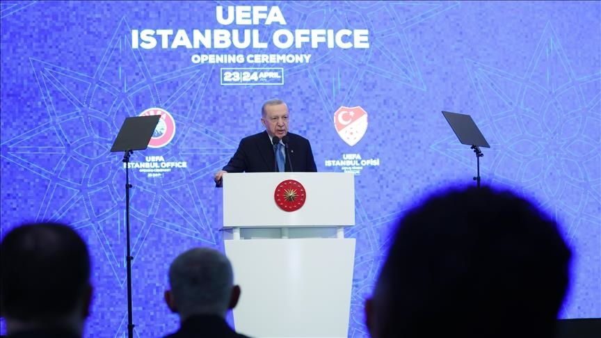 Erdogan:" La Türkiye dispose d'une capacité suffisante pour accueillir des événements sportifs internationaux"