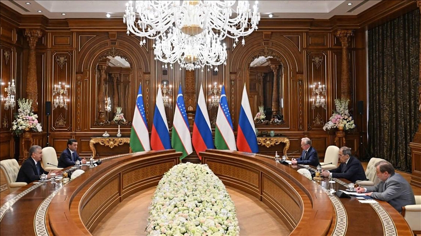 Top Russian diplomat visits Uzbekistan to deepen strategic alliance, celebrate World War II anniversary