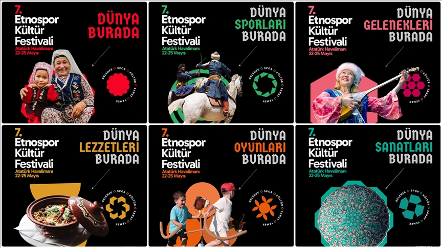 7. Etnospor Kültür Festivali, 22-25 Mayıs'ta İstanbul'da yapılacak