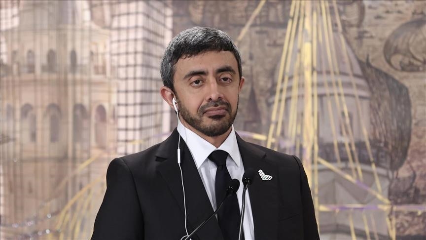 أبو ظبي.. وزيرا خارجية الإمارات وفرنسا يبحثان التطورات في المنطقة