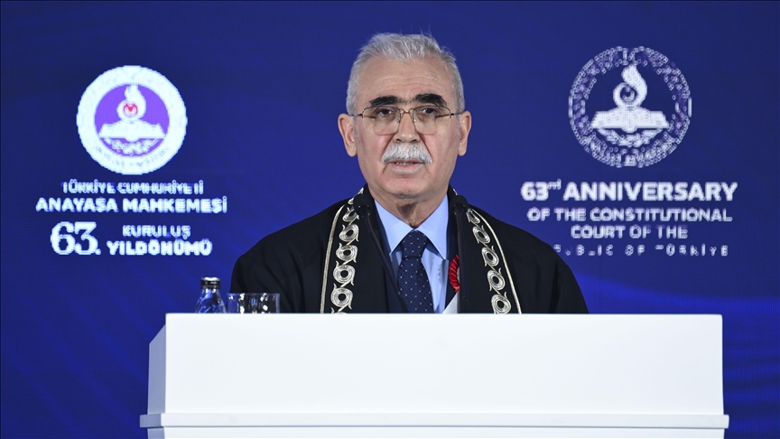 Anayasa Mahkemesi Başkanı Özkaya: Mahkememiz hukukun üstünlüğünü sağlama bağlamında önemli sorumluluklar üstlenmiştir