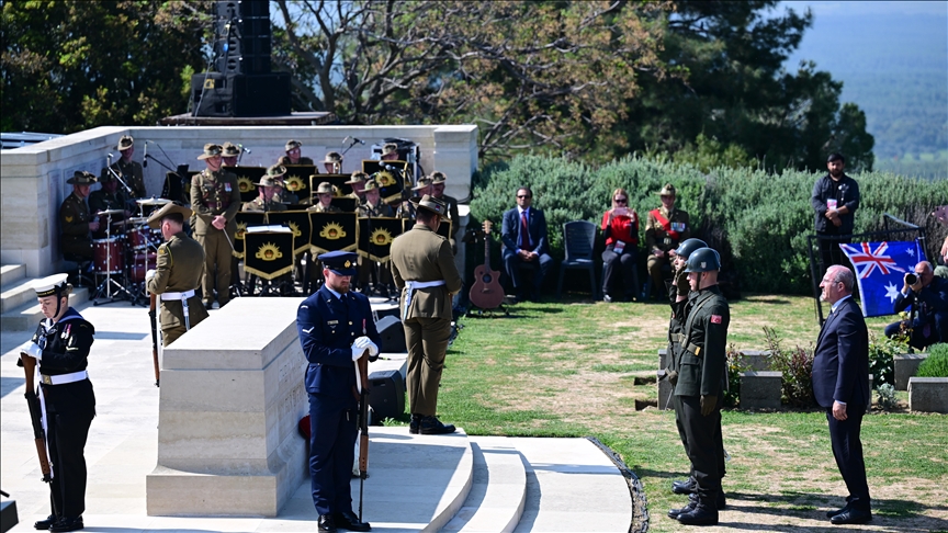 Türkiye, Australia mark 110th anniversary of Canakkale Land Battles at Lone Pine Memorial