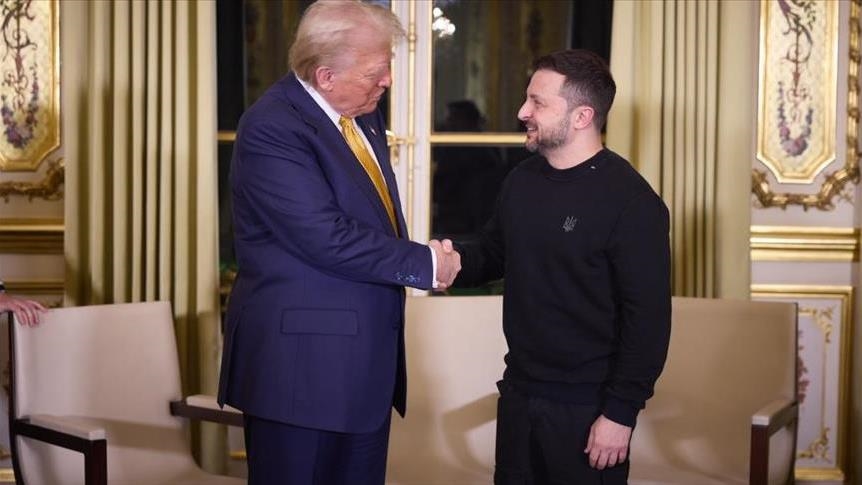 Trump, Zelenski, Macron et Starmer ont eu un échange "positif" sur l'Ukraine ( Elysée)