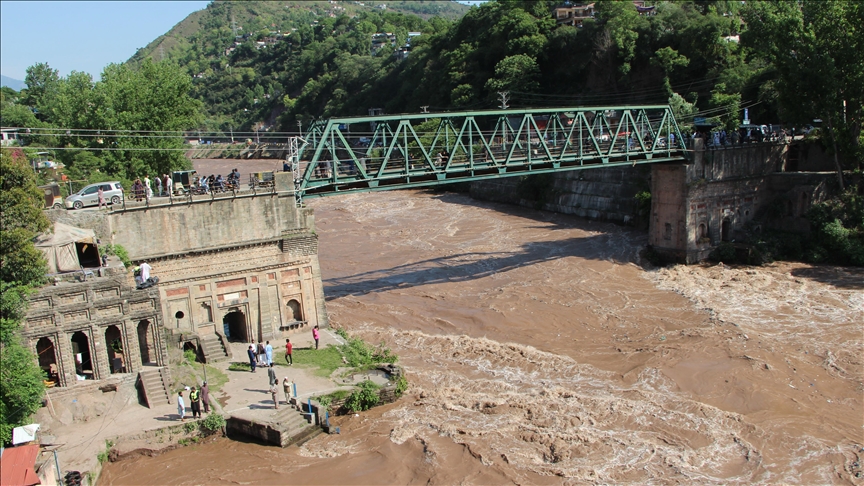 Azad Kashmir river flow surges amid tensions between India and Pakistan