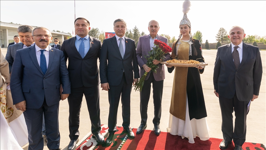 TBMM Başkanı Kurtulmuş, Kırgızistan'da