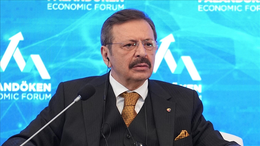 TOBB Başkanı Hisarcıklıoğlu: Geçen sene ülke milli gelirimiz 1,3 trilyon dolara ulaşarak rekor kırdı