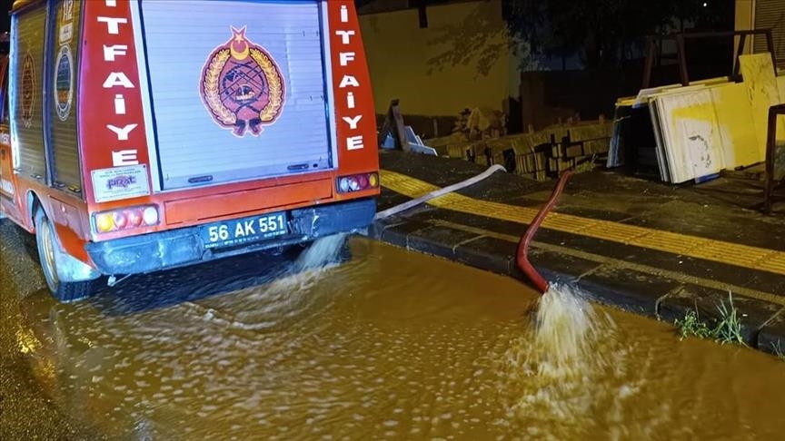 Li Sêrtê ji ber barana gur lehî çêbû