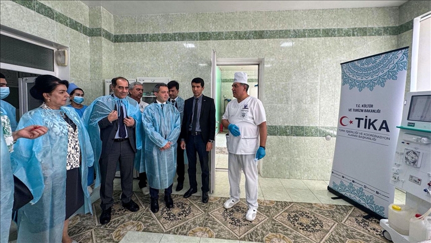 ترکیه یک مرکز دیالیز در ولایت ختلان تاجیکستان را بازسازی کرد