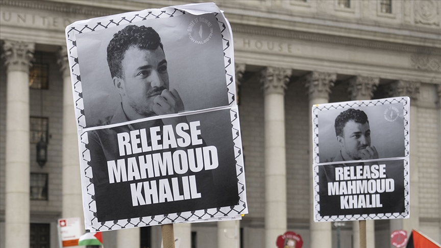 Filistinli aktivist Mahmud Halil'in avukatları duruşmalara erişim izni verilmesini talep etti