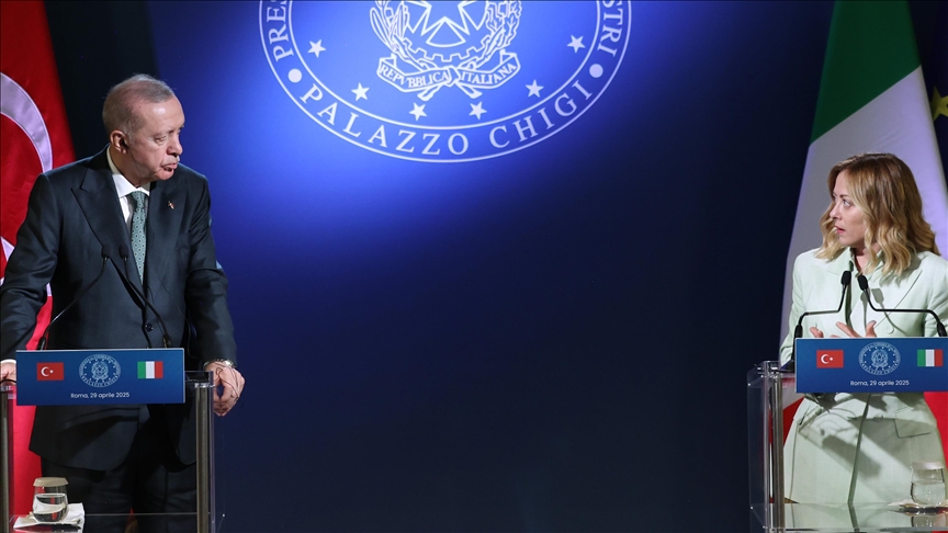 اردوغان: دستیابی به تجارت 40 میلیارد دلاری با ایتالیا را هدفگذاری کردیم