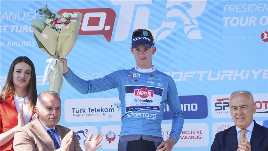 Tibor Del Grosso slavio u drugoj etapi 60. Predsjedničke biciklističke trke Turske