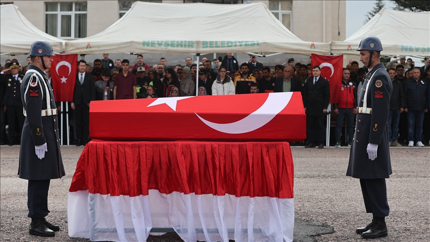 Nevşehir'de jandarma astsubay, eğitim faaliyeti sırasındaki kazada şehit oldu