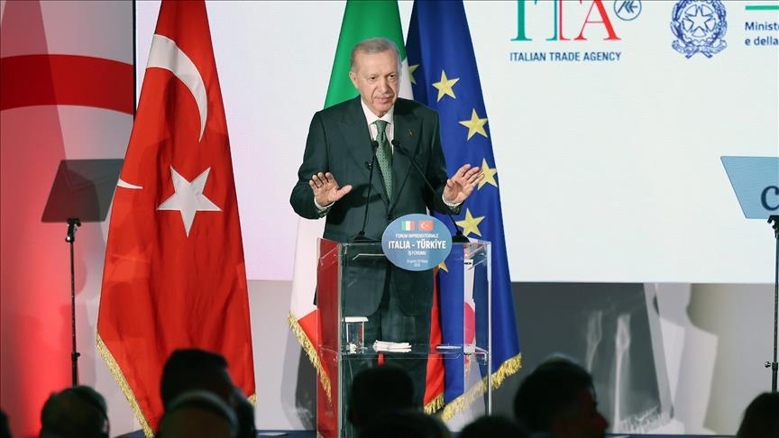 Президент Эрдоган: в предстоящий период партнерство Турции и Италии будет выведено на более высокий уровень