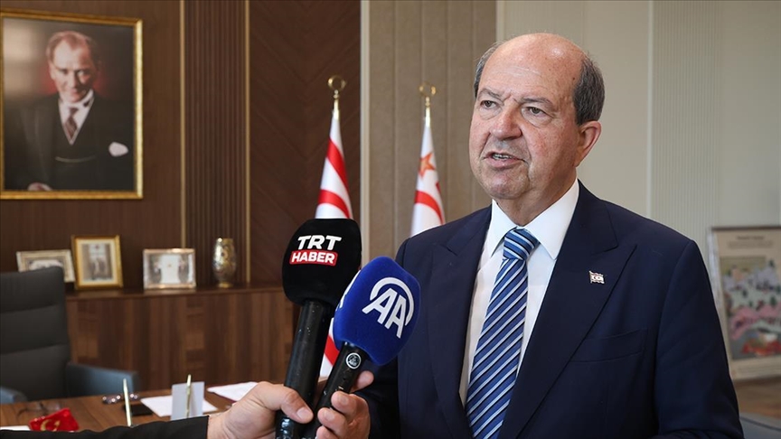 KKTC Cumhurbaşkanı Tatar: Artık sonuna kadar devletimize sarılmak durumundayız