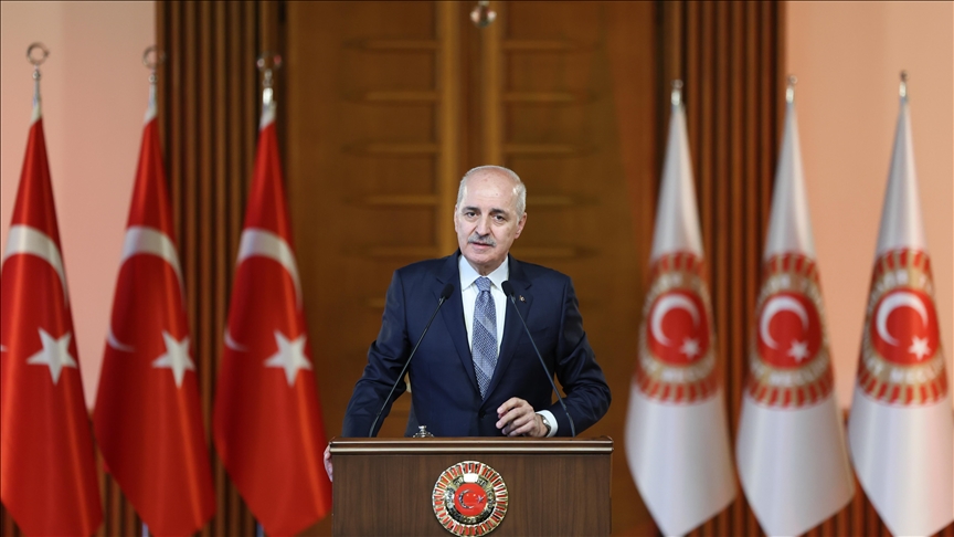 TBMM Başkanı Kurtulmuş: Bugün emek, sadece alın terinden ibaret değildir; akıl terinden de bahsediyoruz