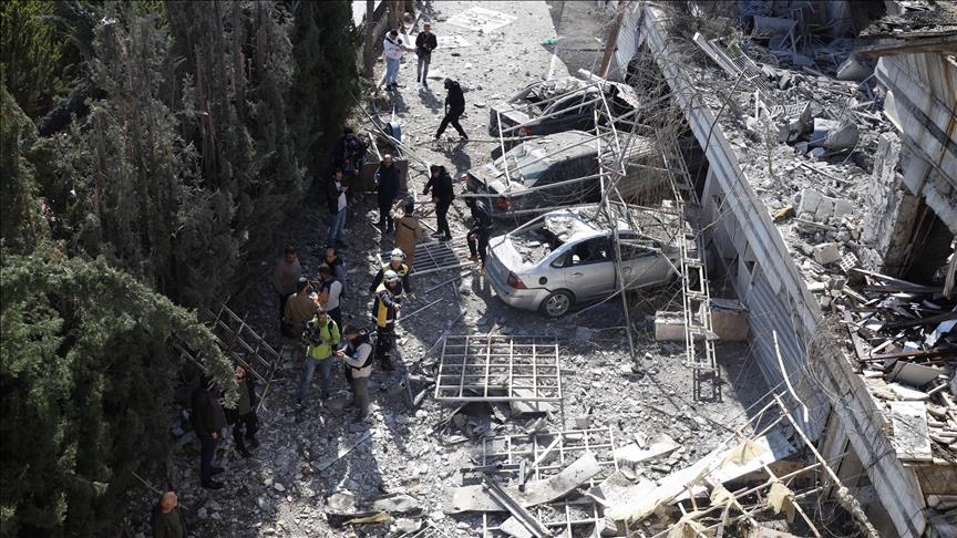 Израиль нанес авиаудары по пригороду Дамаска