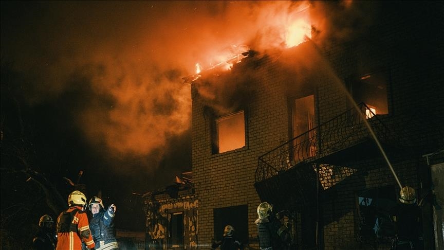 Ukraine says 1 killed, 48 injured due to Russian drone strikes on Kharkiv, Dnipro