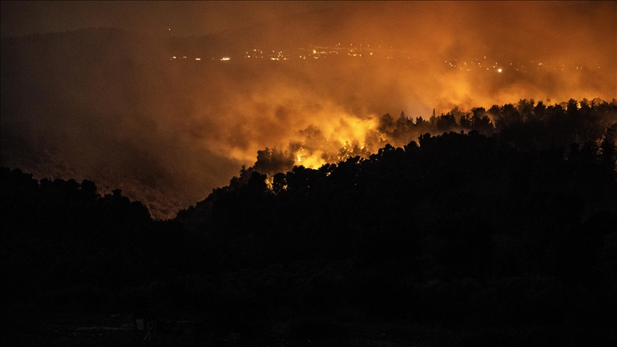 Fire erupts in northern Lebanon as winds fuel spread