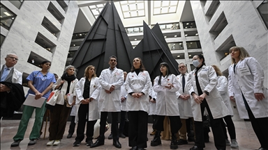 d'Bread Not Bombs!': Doctors Against Genocide cry for Gaza at US Capitol