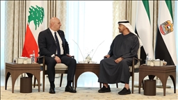 الرئيس اللبناني يبحث مع نظيره الإماراتي تعزيز العلاقات الثنائية 