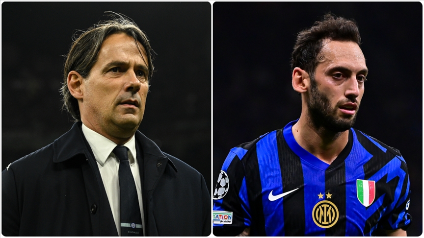 İtalya Futbol Federasyonu'ndan Hakan Çalhanoğlu ve Simone Inzaghi'ye ceza