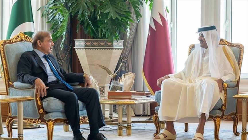 أمير قطر ورئيس وزراء باكستان يبحثان مستجدات إقليمية ودولية