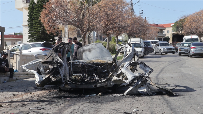 4 killed in Israeli drone strike in southern Lebanon