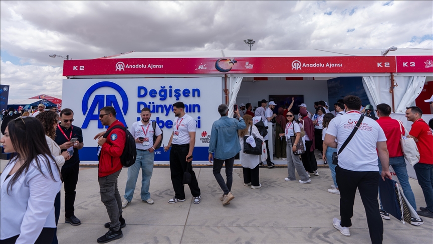 Ajansa Anadoluyê di TEKNOFEST KKTCyê da cihê xwe girt