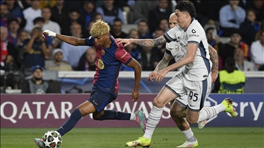 قدم.. برشلونة يفلت من الخسارة أمام إنتر ميلان بدوري الأبطال