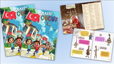 MEB'in "Maarif Çocuk" dergisi yayımlandı