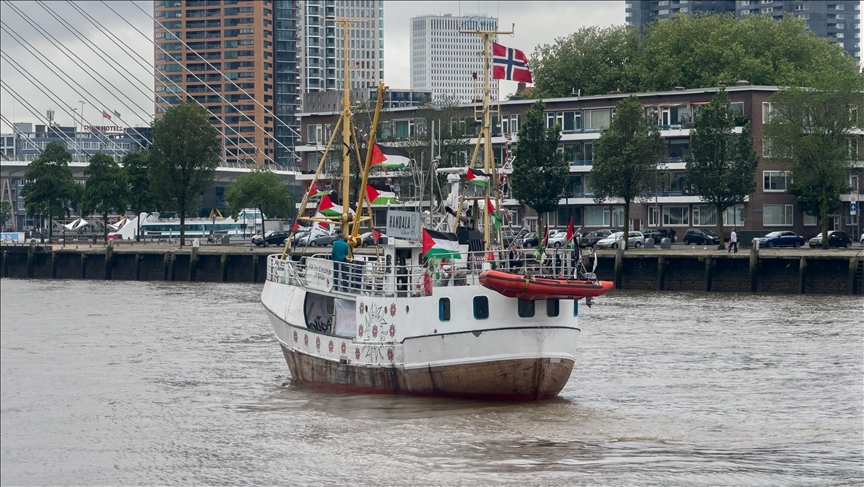 Drones attacked Gaza-bound humanitarian aid ship in international waters near Malta: Freedom Flotilla Coalition