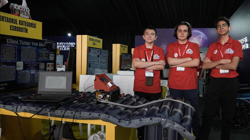 Öğrencilerin TEKNOFEST KKTC için geliştirdiği proje, hastalarda yatak yaralarını önlüyor