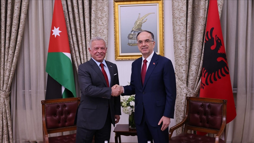 Kralj Jordana Abdulah II s Begajem u Tirani: Razgovarali o Palestini i Kosovu
