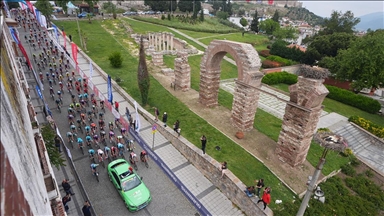 60. Cumhurbaşkanlığı Türkiye Bisiklet Turu'nda 6. etabın startı verildi