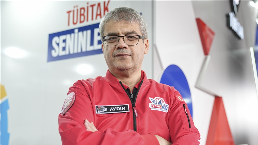 TÜBİTAK Başkanı Aydın, TEKNOFEST KKTC'de AA'ya konuştu